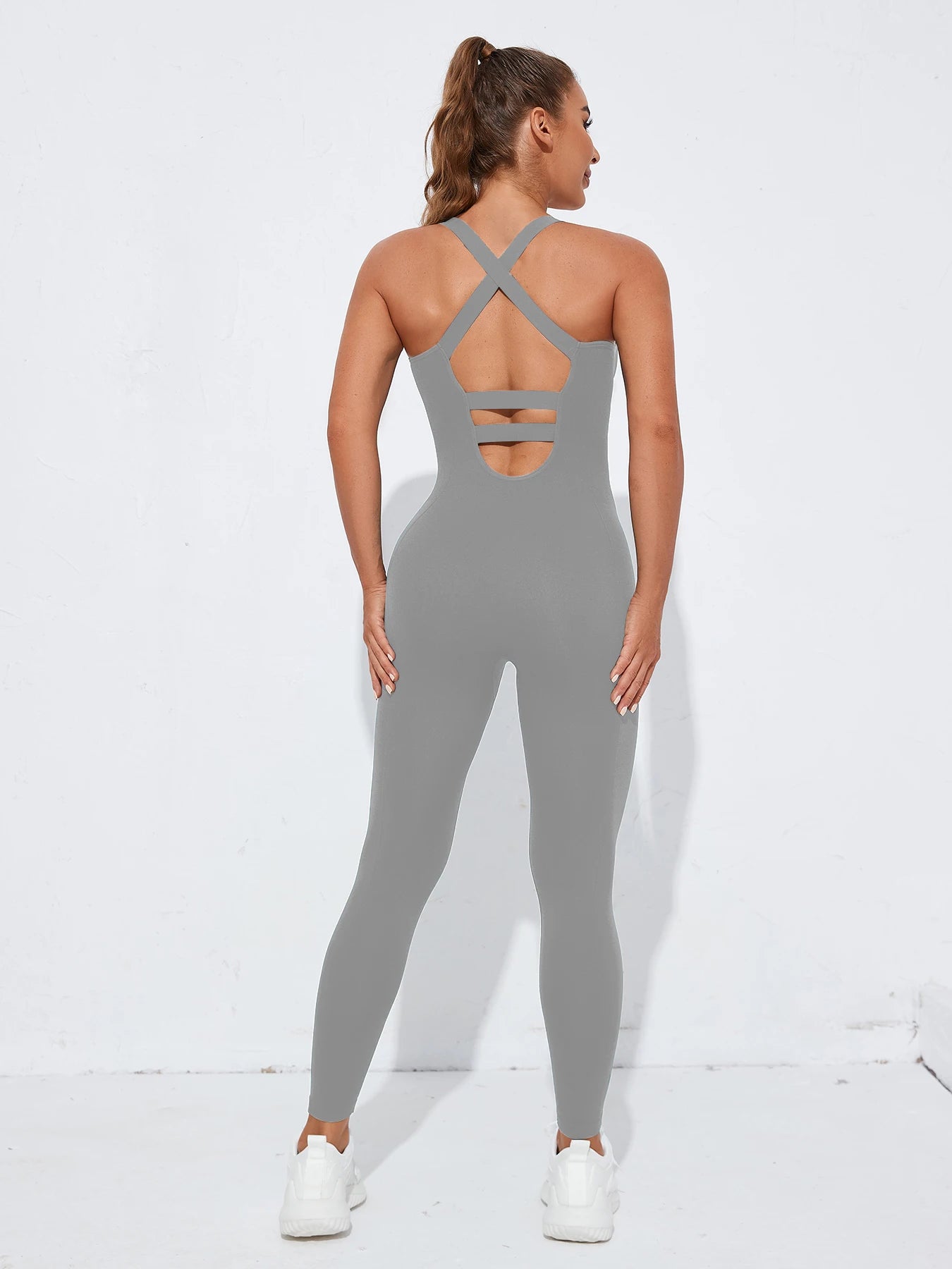 Jumpsuits for Women, Seamless One Piece Yoga Workout Romper