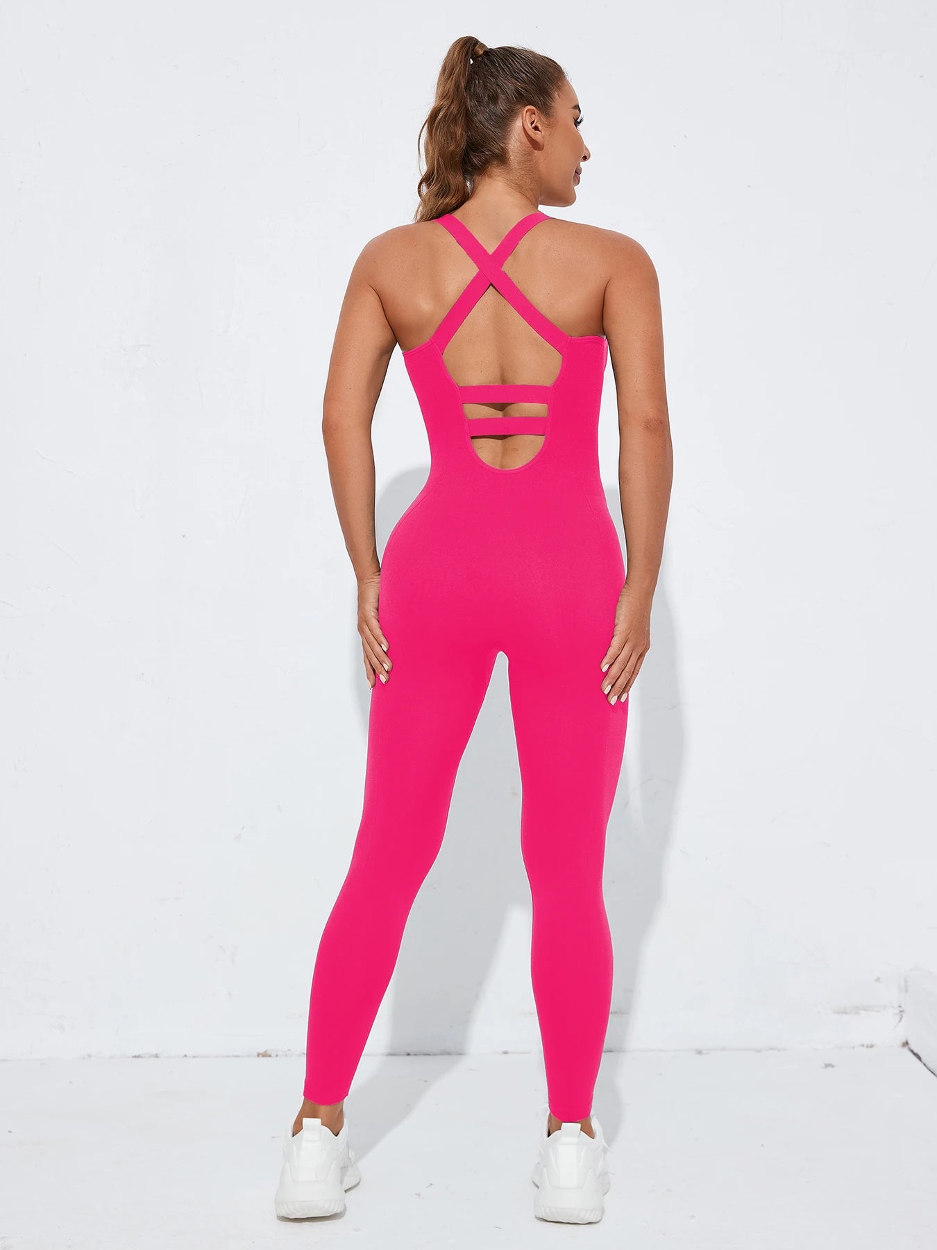 Jumpsuits for Women, Seamless One Piece Yoga Workout Romper