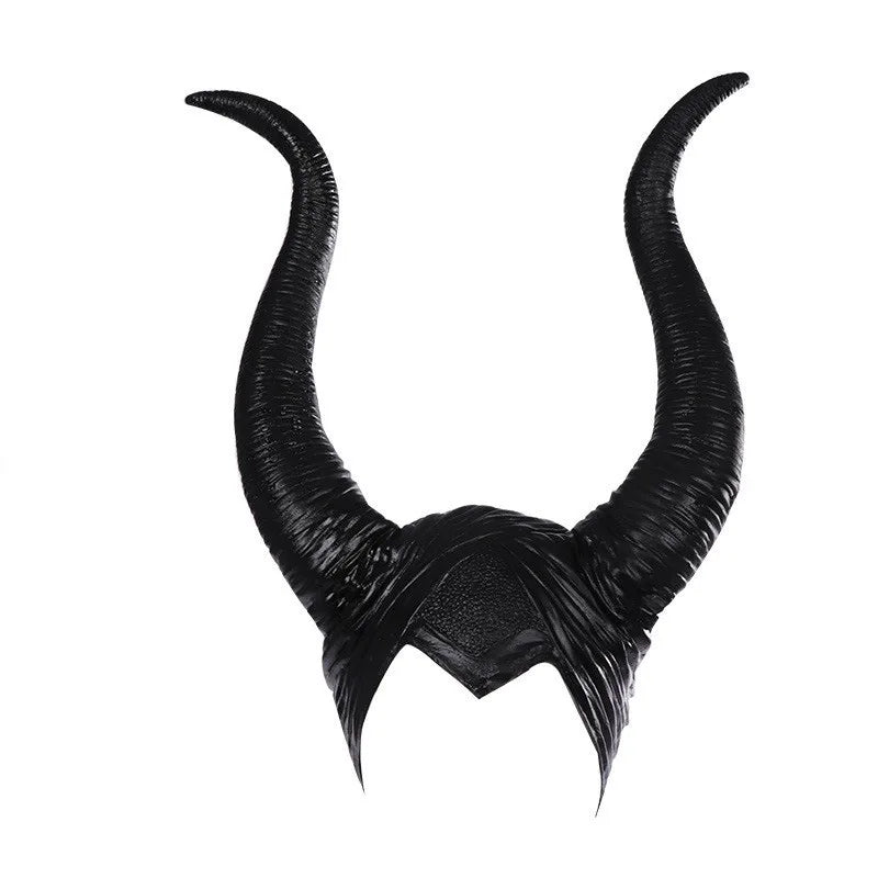 Maleficent Horn Headpiece – Women’s Halloween Cosplay Costume Party Witch Hat
