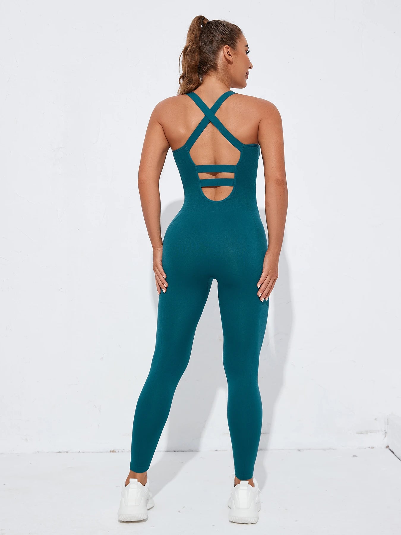 Jumpsuits for Women, Seamless One Piece Yoga Workout Romper