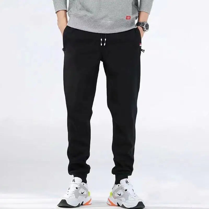 Men’s Warm Fleece Joggers | Winter Lambswool Sweatpants Casual Fit